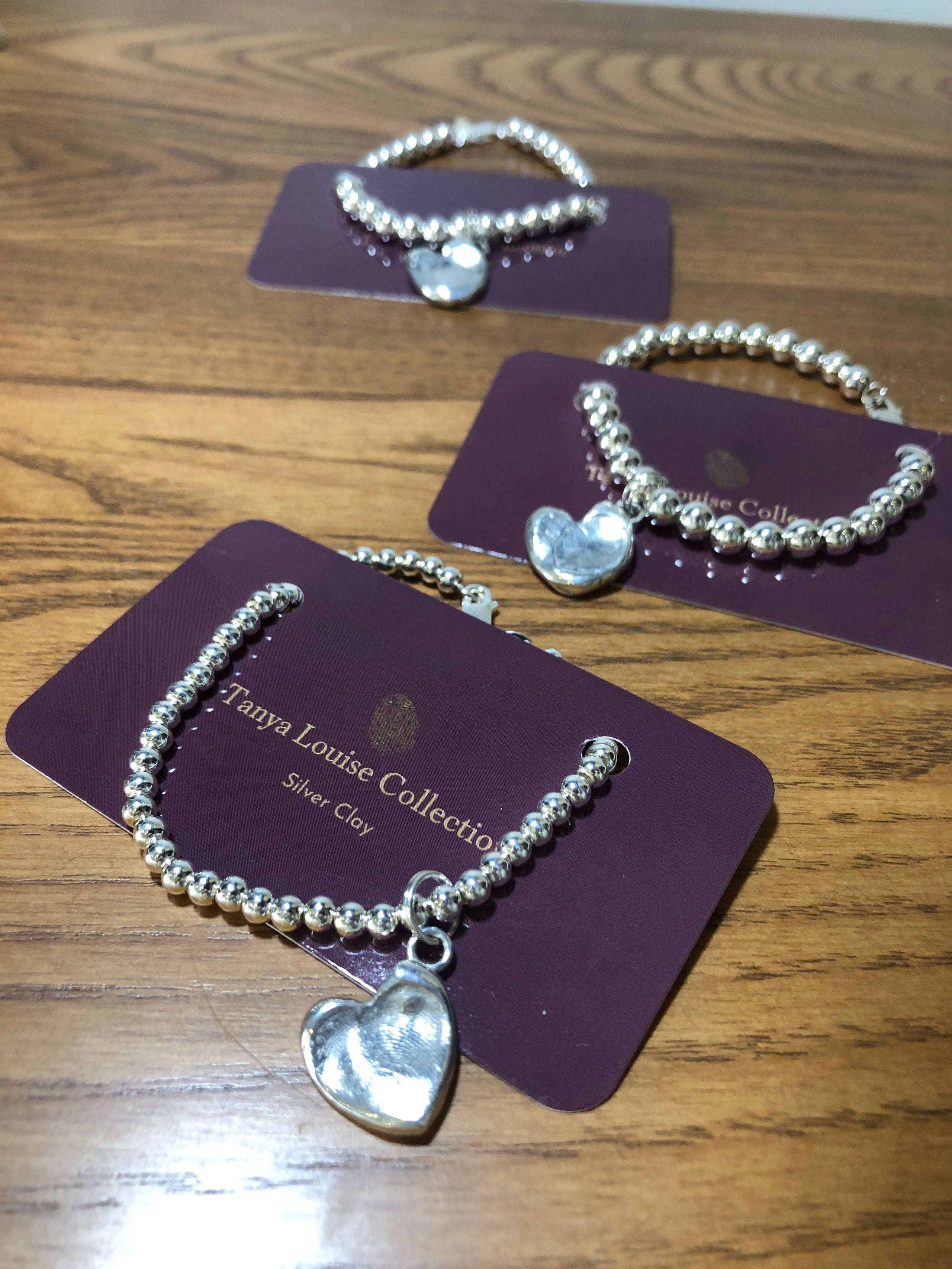 Silver clay fingerprint jewellery day